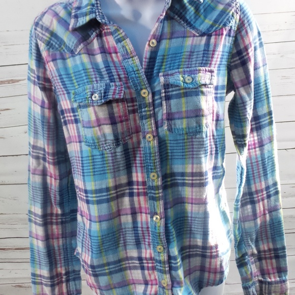 Hollister Tops - FREE W/$20 Hollister Womens Button Down Shirt